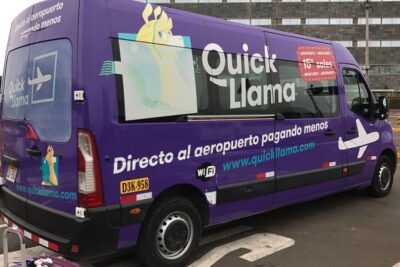 QuickLlama: Door-to-door transfer from Lima Airport to Miraflores