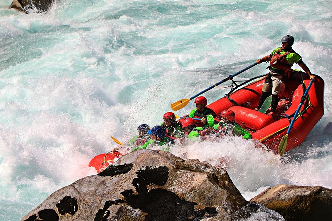 Rafting Azul a Macal - Futaleufu River - Entering the Rio Azul and Futaleufú