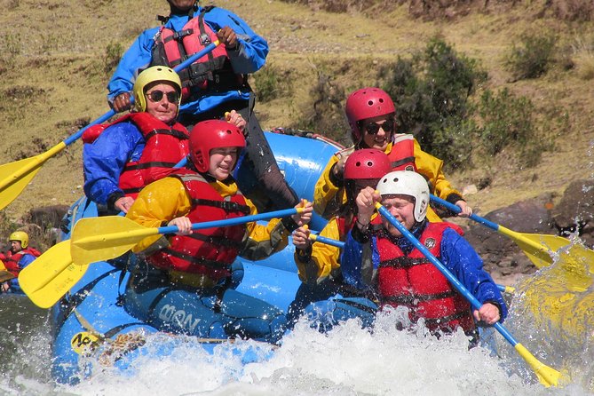 Rafting & Zip line Urubamba River 1 Day - Entering the Urubamba River