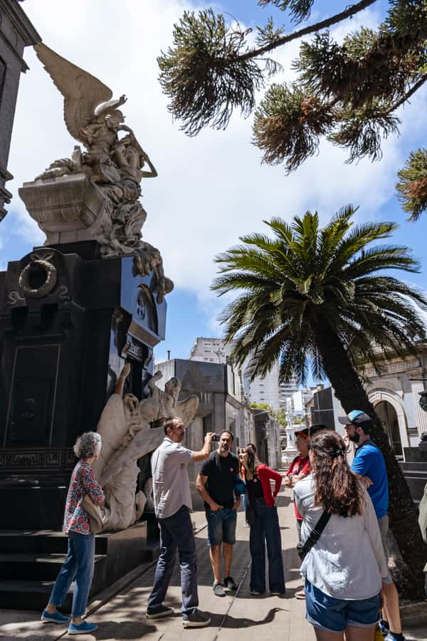 Recoleta Cemetery - Small Group Tour of History & Secrets - Art, religion, and Buenos Aires history together