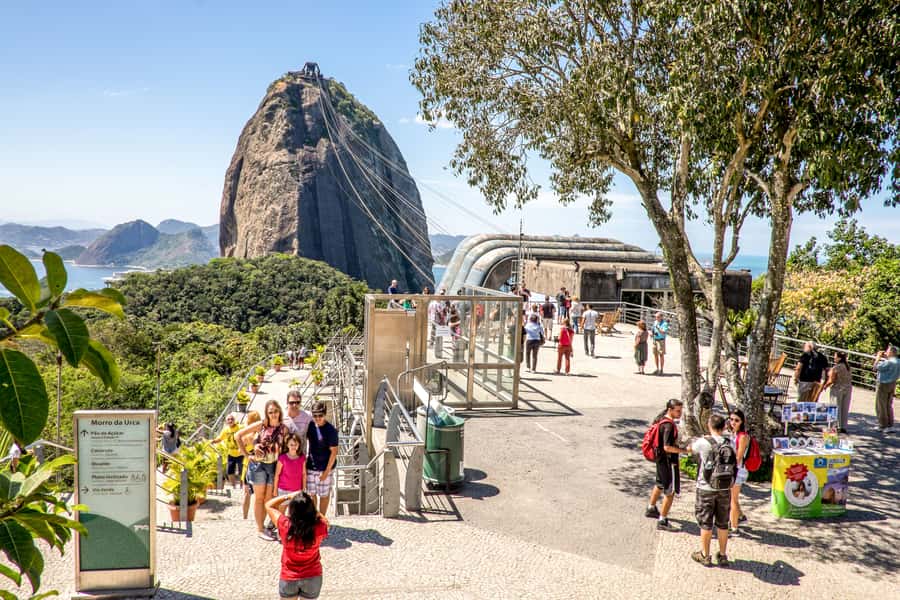 Rio: Christ the Redeemer Early Access and Sugarloaf - Sugarloaf by cable car, with a short stop at the summit