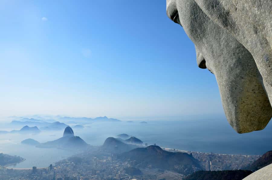 Rio: Christ the Redeemer & Sugarloaf Express Tour - The Sugarloaf cable cars, from Urca Hill to 1,295 feet