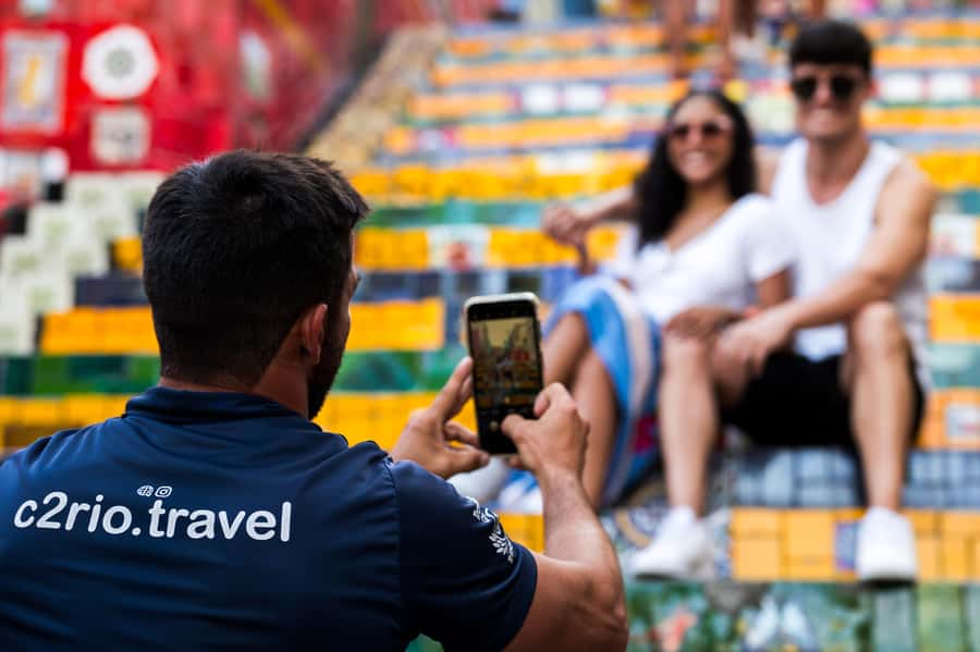 Rio: Christ the Redeemer, Sugarloaf, Selaron & BBQ Lunch - Guides make the packed schedule easier