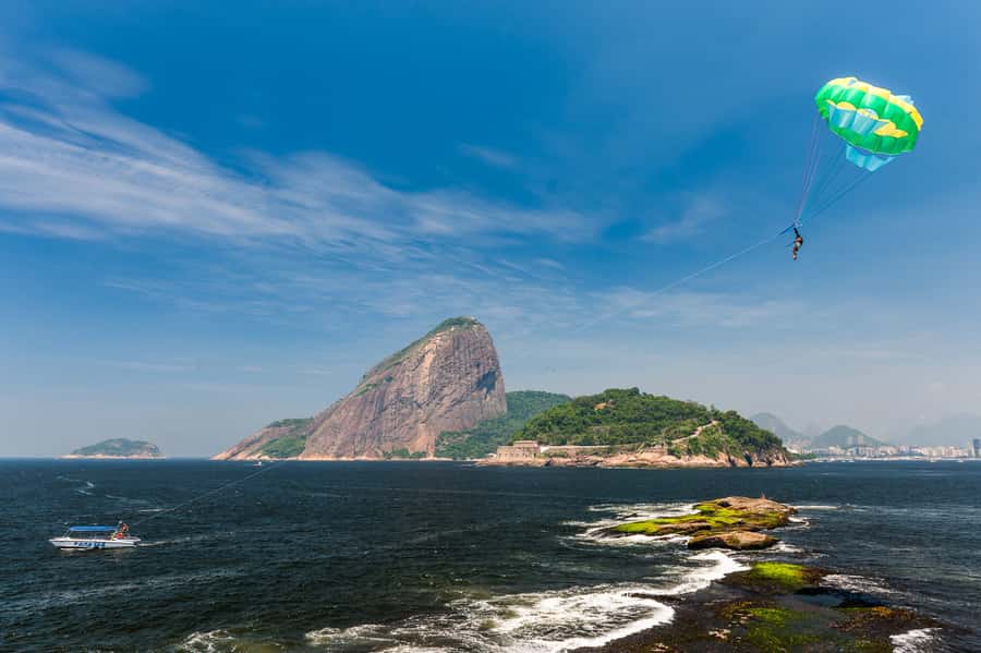 Rio de Janeiro: 2-Hour Boat Trip with Parasailing - Safety is built around conditions