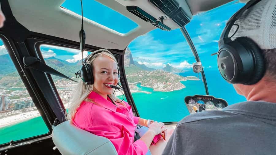 Rio de Janeiro: Helicopter Tour - Starting at Jacarepaguá Airport in Barra da Tijuca