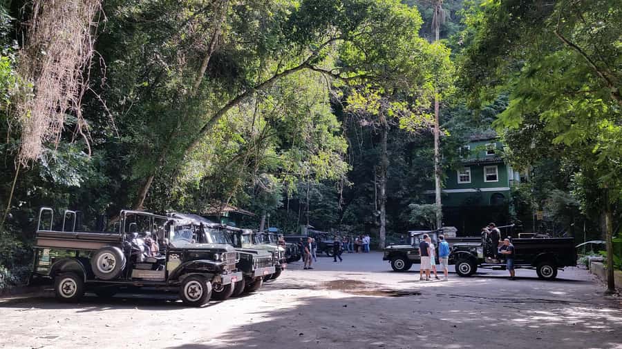 Rio de Janeiro: Jeep Tour in the Tijuca Forest - The natural pool stop