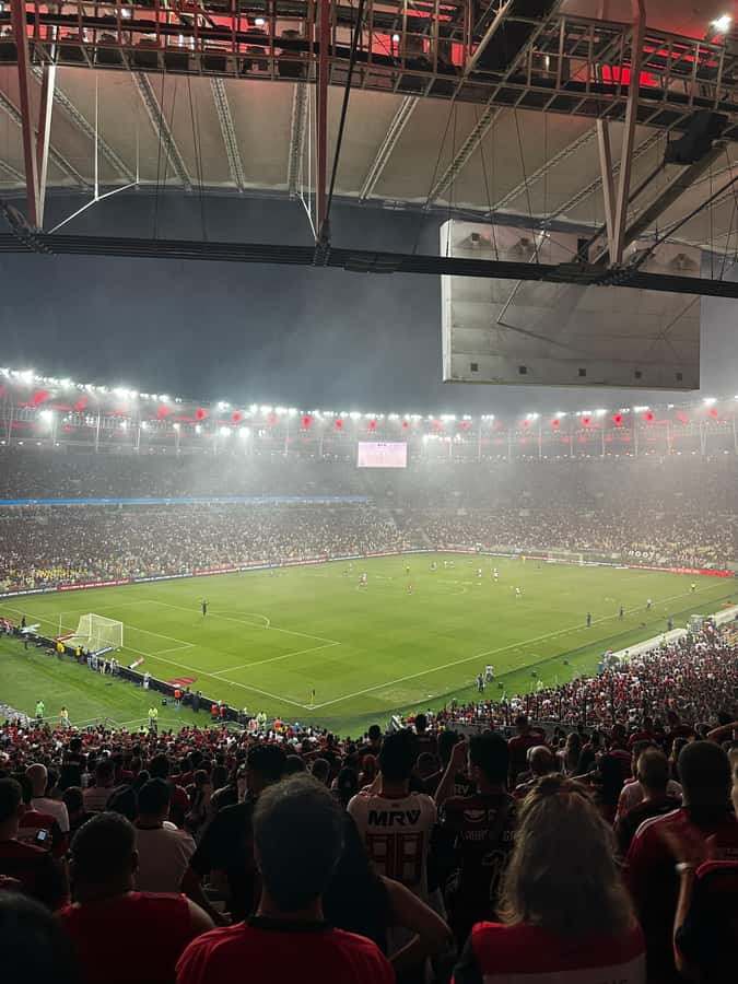 Rio de Janeiro: Maracanã Stadium Match Ticket with Drink - Watching Flamengo or Fluminense from inside the crowd