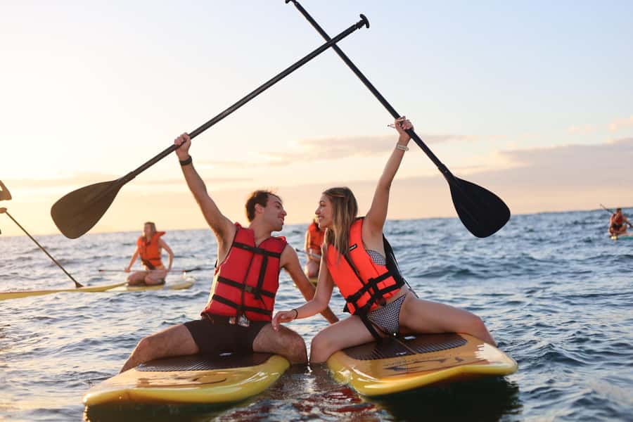 Rio de Janeiro: Stand-Up Paddle - Copacabana Beach Sunrise - The beach briefing and first paddle