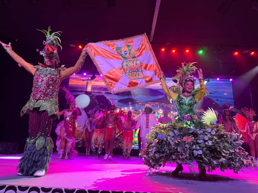 Rio: Ginga Tropical Samba and Folklore Show Ticket - The samba lesson and audience participation