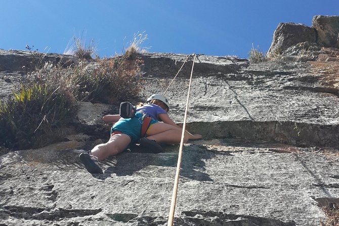 Rock Climbing full day - Trying a beginner route or choosing a harder challenge