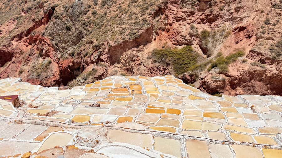 Sacred Valley: Chinchero, Moray, Ollantaytambo & Pisac+Lunch - Maras Salt Mines: A Quick Stop With a Shopping Edge
