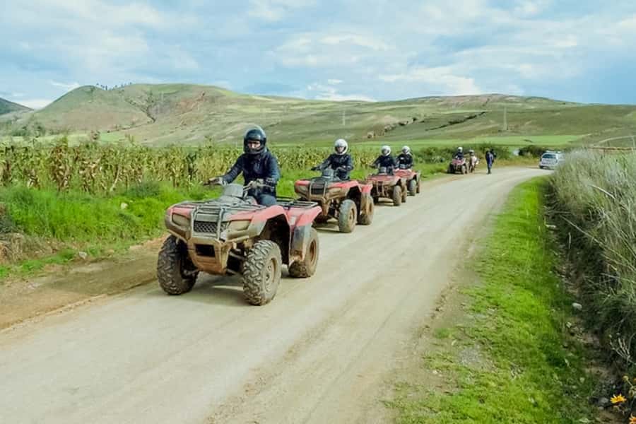 Sacred Valley: Huaypoo Lagoon and Maras by Quad Bike - ATV - Riding toward Huaypo Lagoon