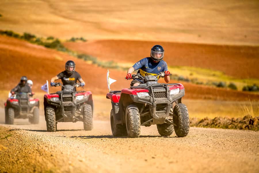 Sacred Valley: Maras & Moray by Quad Bike from Cusco - Getting ready at Cruz Pata