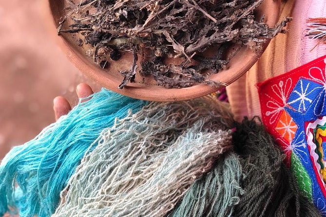 Sacred Valley Textile Workshop – Dyeing & Weaving in Cusco - Dyeing your own yarn