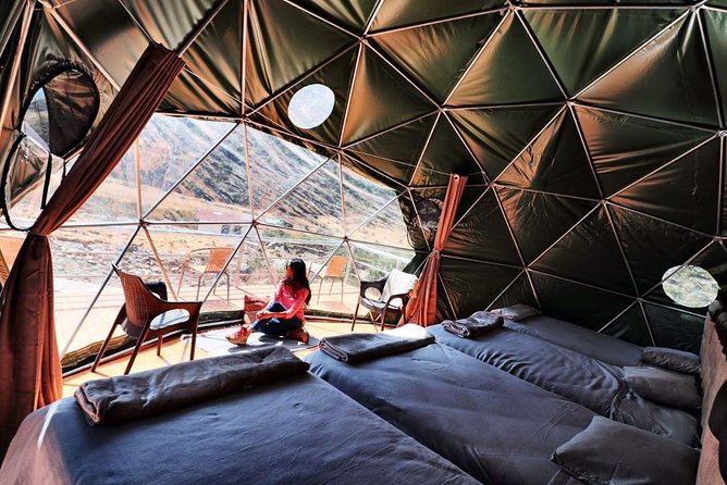 Salkantay Trek 4 Days to Machu Picchu by Glamping Sky Lodge Dome - The Sky Lodge domes and hotel night