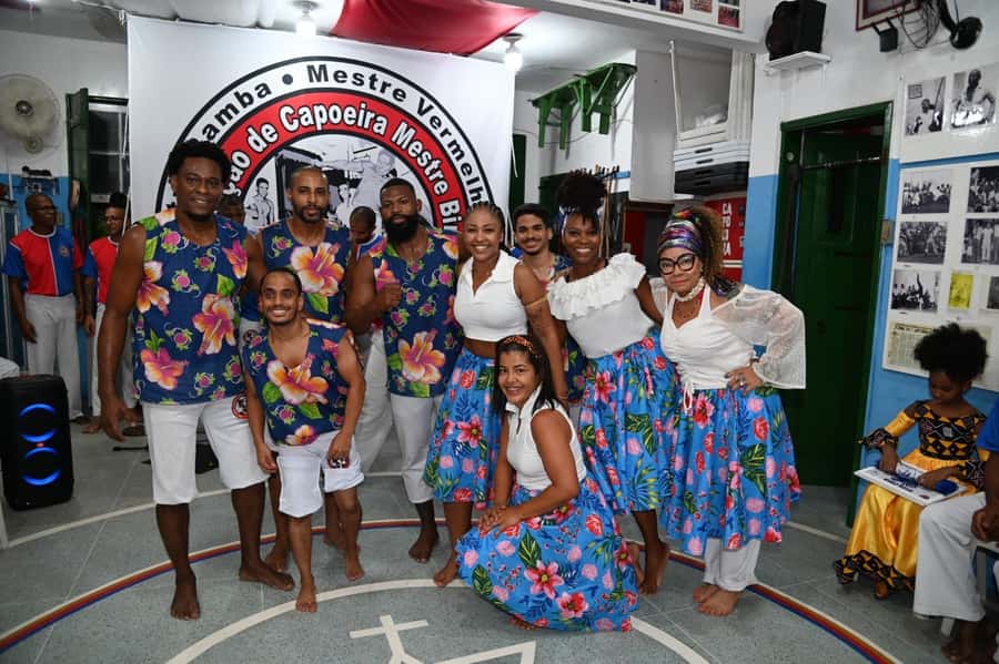 Salvador: Cultural Treasure - Samba de Roda. - Entering the first capoeira school in Brazil