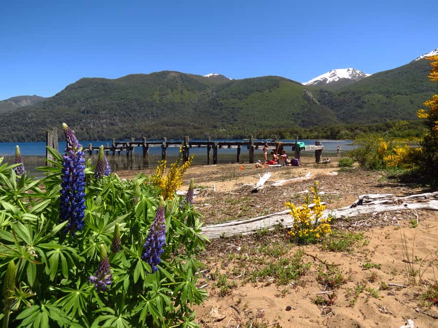 San Martín de los Andes por 7 Lagos - Leaving Bariloche through Dina Huapi and the Limay River