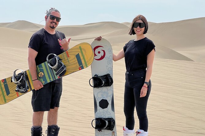 Sandboard and SandSki Experience in Huacachina - The buggy ride into Huacachina’s dunes