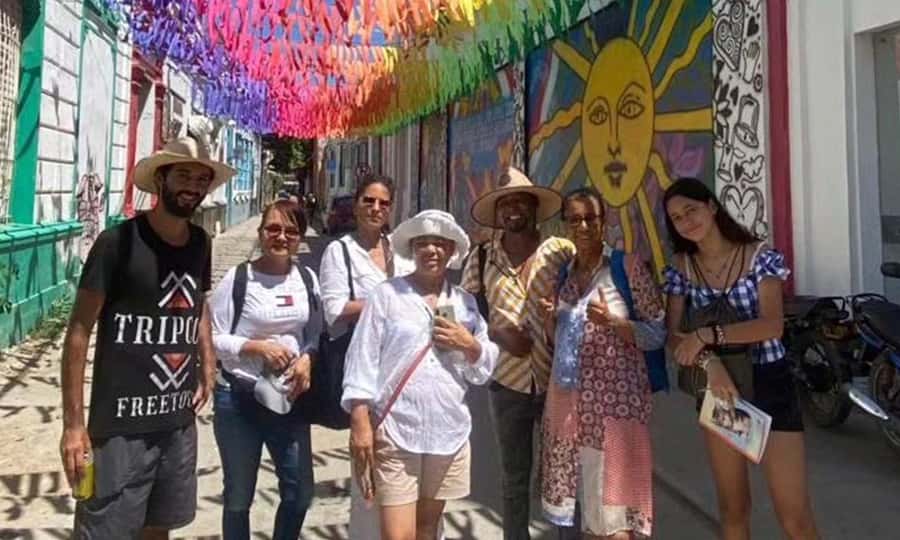 Santa Marta A Historical & Street food Experience - Bolivar Park and the colonial center