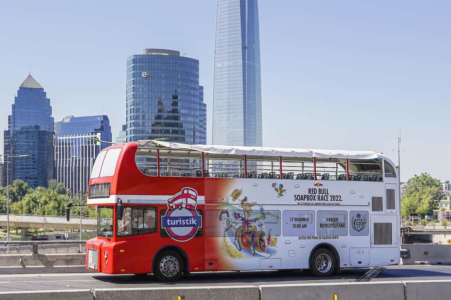 Santiago: 1-Day Hop-On Hop-Off Bus and Cable Car Ticket - Key points at a glance