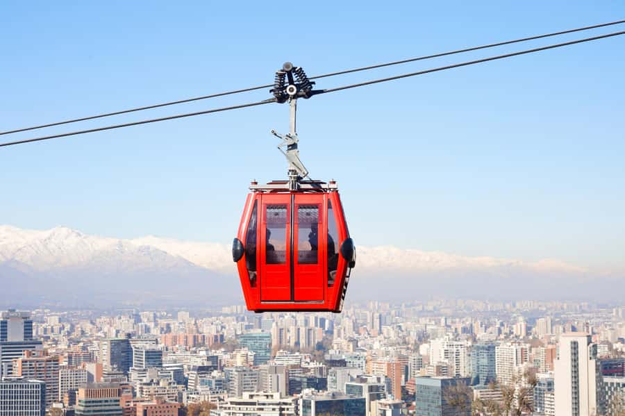 Santiago: 1-Day Hop-On Hop-Off Bus and Cable Car Ticket - Stops 1 and 2: Parque Arauco and Bicentenario Park