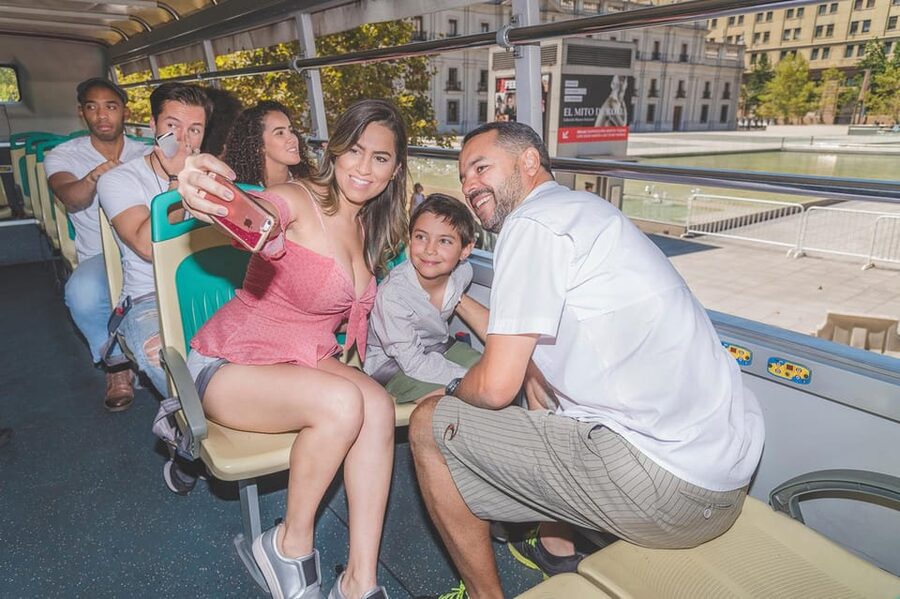 Santiago: 1-Day Hop-On Hop-Off Bus and Cable Car Ticket - Stop 4: Bellavista and the historic Funicular