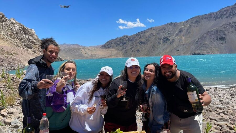 Santiago: Cajon del Maipo, Termas Colinas & Embalse El Yeso - Termas Colinas: the main event