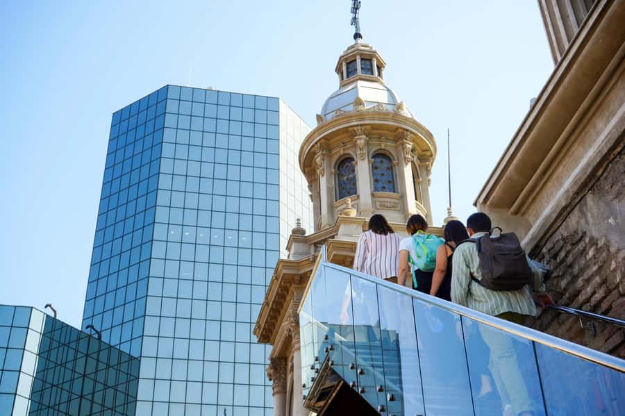 Santiago Cathedral's Bell Tower Official Tour - Patio de los Naranjos and the first look inside
