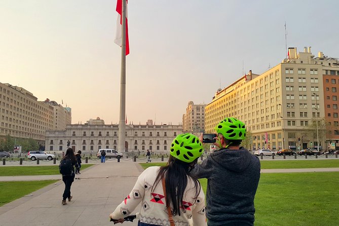 Santiago Center Cultural Bike Tour - La Moneda and Chilean political history