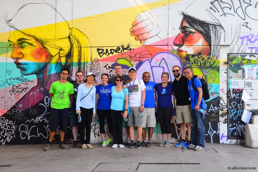 Santiago: Highlights, Parks and Politics Bike Tour - Forestal Park brings shade and breathing room
