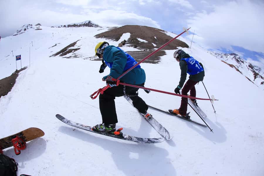 Santiago: Laguna del Inca and Portillo Small Group Tour - Arriving at Portillo Ski Center