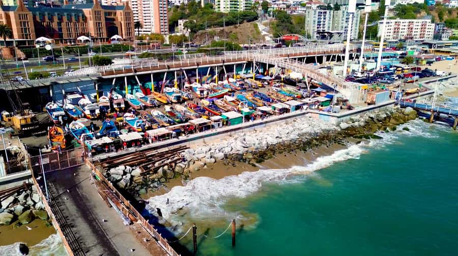 Santiago: Viña del Mar, Valparaiso, with Wine Tasting - Riding Ascensor El Peral