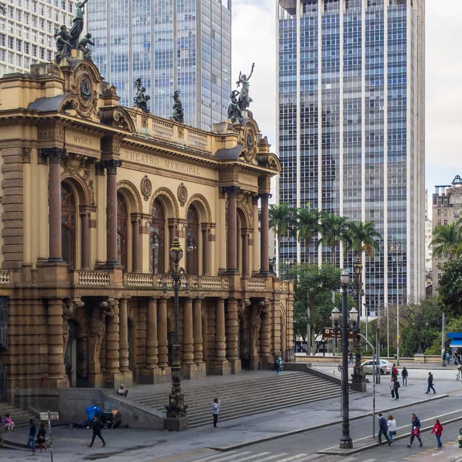 Sao Paulo: Downtown-Center Walking Tour | 2 Hours - English - Starting at Edifício Itália and looking toward Copan