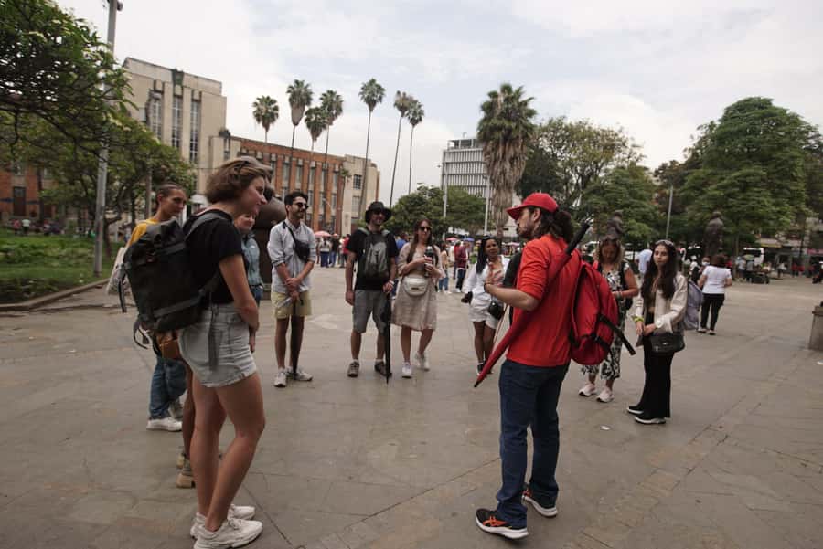 Shared Medellín Downtown Tour with Wireless Audio - Botero, murals, and the public face of the city