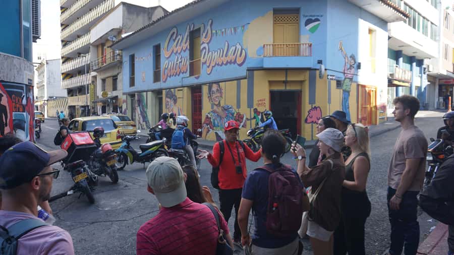 Shared Tour Cali's Salsa, Graffiti & Resistance Experience - Starting at the Plazoleta Jairo Varela