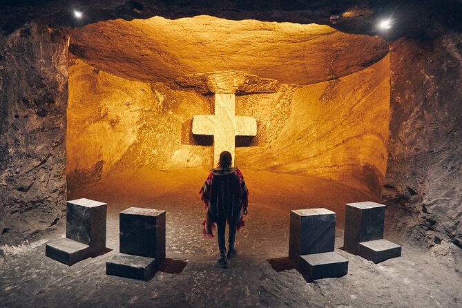 Shared Tour Zipaquirá Salt Cathedral and Guatavita Lagoon - Inside Zipaquirá’s underground cathedral
