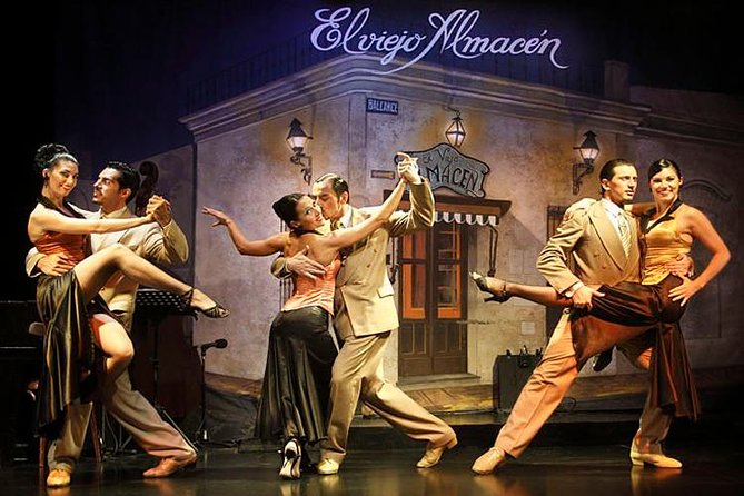 Tango Show: "El Viejo Almacén" - The dinner package and two included drinks