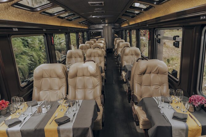 The First Class Machu Picchu Train by Inca Rail - Three-course meals, wine, and Peruvian drinks