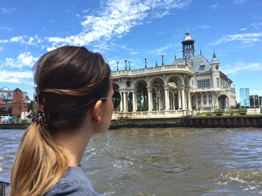 Tigre: River Delta Panoramic Boat Tour - The audio guide and where to sit