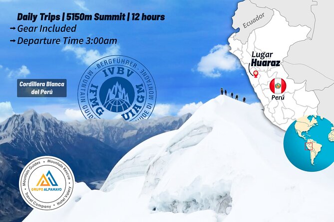 Tour Climbing Nevado Mateo | Your First 5,150 m Summit | 12 Hours - Key points to know before booking