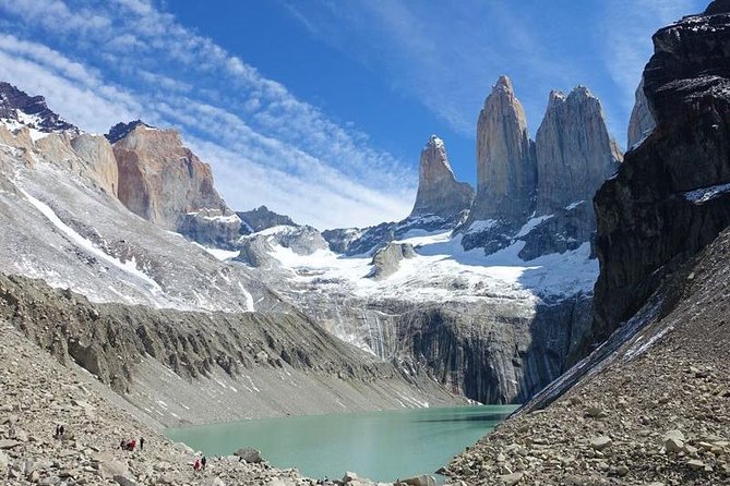 Trekking Base Torres - Torres del Paine trek from Puerto Natales - Time at the lake and the return walk