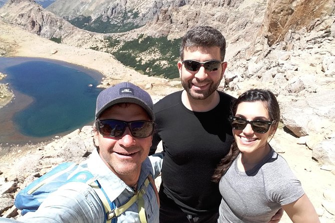 Trekking day in the mountains close to Bariloche - Lunch at the top and the small comforts