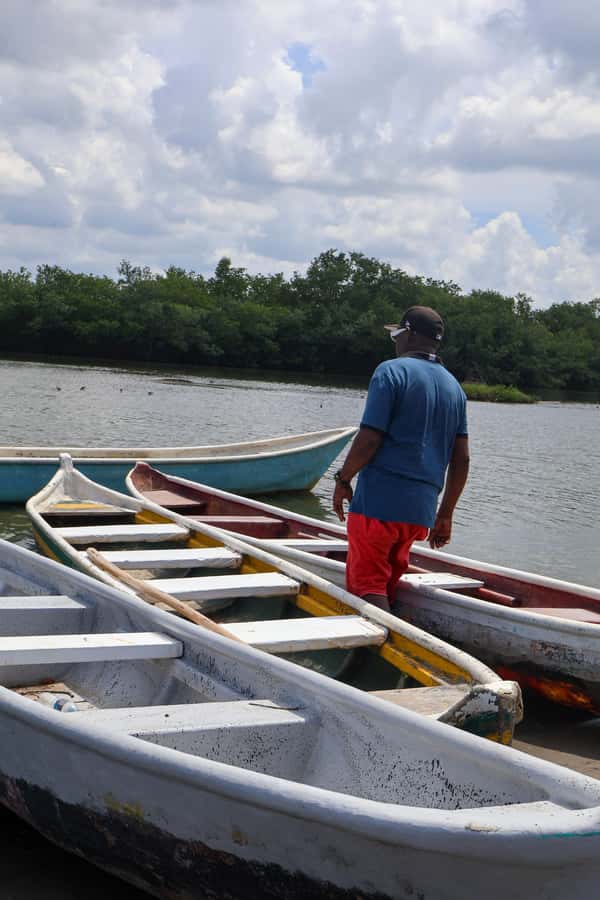 Typical lunch on beach, mangrove tour & fishing with natives - Who will enjoy this activity most