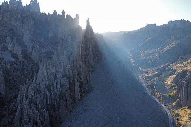Valle de las Animas, Moon Valley, La Paz day tour Private - The purple cable car is useful, but not a grand finale